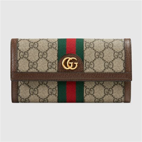 gucci portafoglio continental vintage new broche donna gucci|Continental Gucci Wallets for Women .